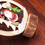 Christmas Decoration DIY Wooden Crafts Creative Ornaments Santa Claus Snowman Reindeer Christmas Desktop Decoration Gifts-Serilas