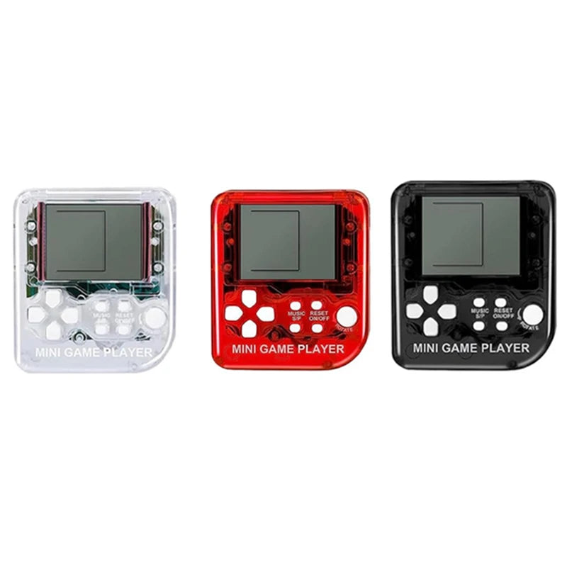 Portable Pocket Mini Classic Game Machine Keychain Children's Handheld Retro Nostalgic Game Console With Keyring Kids Toys Gift-Serilas