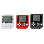 Portable Pocket Mini Classic Game Machine Keychain Children's Handheld Retro Nostalgic Game Console With Keyring Kids Toys Gift-Serilas