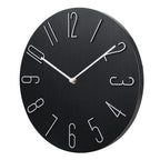 Wall clock living room household hanging fashion clock light luxury modern simple creative hanging wall ultra-quiet minimalist-Serilas