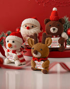 Christmas Positive Crochet Gifts Handmade Crochet Animals Dolls Christmas Gifts for women, Men, Mom, Dad, Teacher, Friend-Serilas