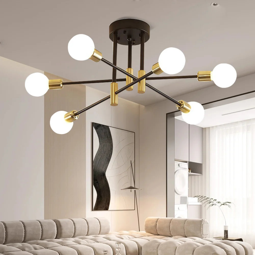 VeloraLux™ Retro Luxury LED Chandelier