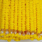 Marigold Flower Garlands 1.5m Artificial Flower Garland Indian DécorPooja Diwali Fiesta Day of The Dead Christmas Events Decor-Serilas