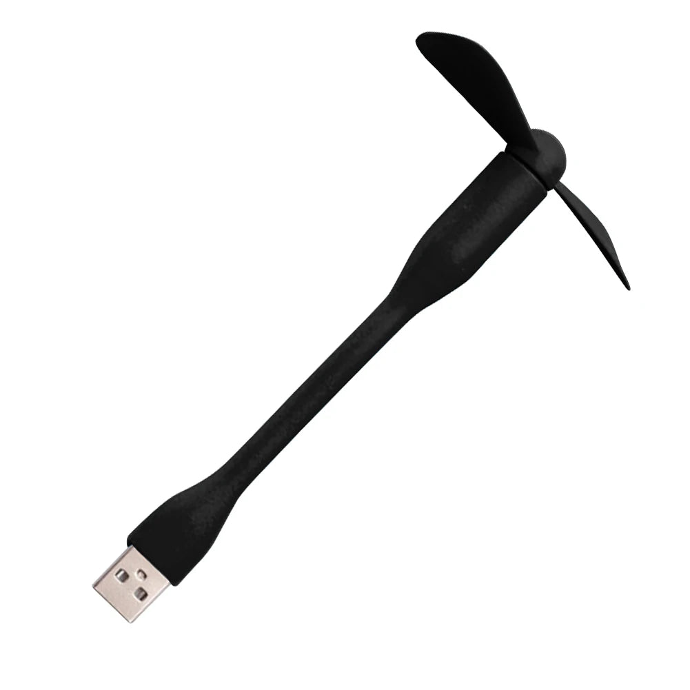 Flexible Portable Mini Fan for Power Bank Notebook Computer Summer Travel Cooling Cooler Mobile Phone USB Gadgets Fans-Serilas