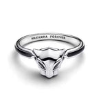 2025 HOT Princess 925 Silver Bow Rose Flower Love Eternal Crown Ring Suitable for Women's Birthday Wedding Gifts-Serilas