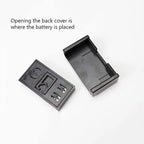 Electronic Wall Clock Stickable Large Screen Home Digital Display wall clock Mini Car Electronic Clock Room Desktop Table Clocks-Serilas