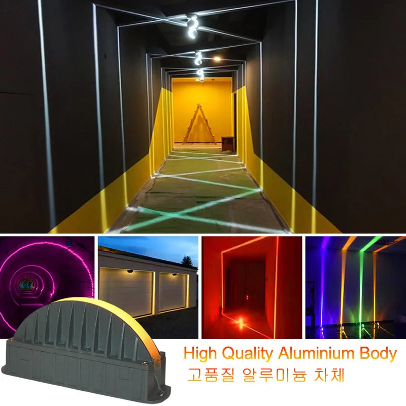 LED Window Lights For Home Living Room TV Decoration 110V 220V Door Frame Wall KTV Hotel Garage Corridor Lamps IP67 Outdoor-Serilas