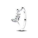 2025 New 925 Sterling Silver MINISO Stitch Bow Shaped Heart zircon Heart Ring Size 6 7 8 9 Rings Fashion Fine Jewelry For Women-Serilas