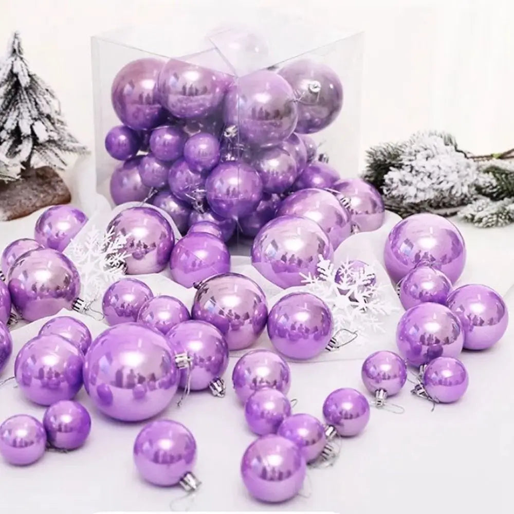 Christmas Balls Christmas Tree Ornaments Balls Xmas decorations Hanging Tree Pendants 2022 New Year Gift Noel-Serilas