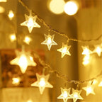 LED String Lights Outdoor Star Chain Lights Garland Lights Bulb Fairy Lights Party Home Wedding Garden  Decor-Serilas