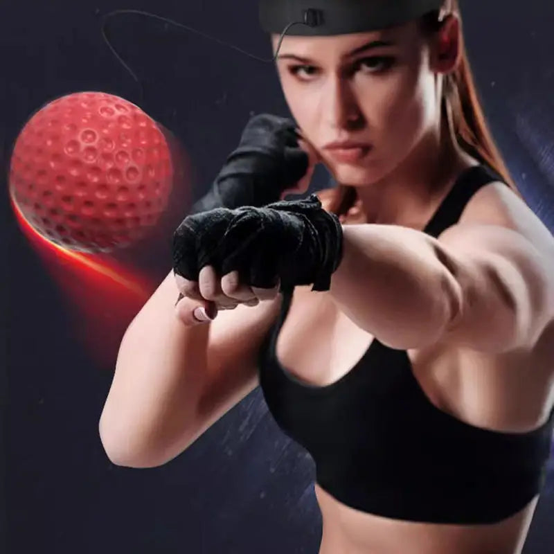 ReactStrike™ Boxing Reflex Headband Speed Ball