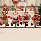 Dancing Santa Merry Christmas Ornaments xmas Tree Hanging Toys Christmas Tree Decoration Home Decor Present Xmas Children'S Gift-Serilas