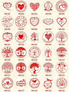 Ornament wreath Name Wedding Customized Wax Stamp Initial stamp,DIY Ancient Seal Retro Stamp,Personalized designVintage Wax Seal-Serilas