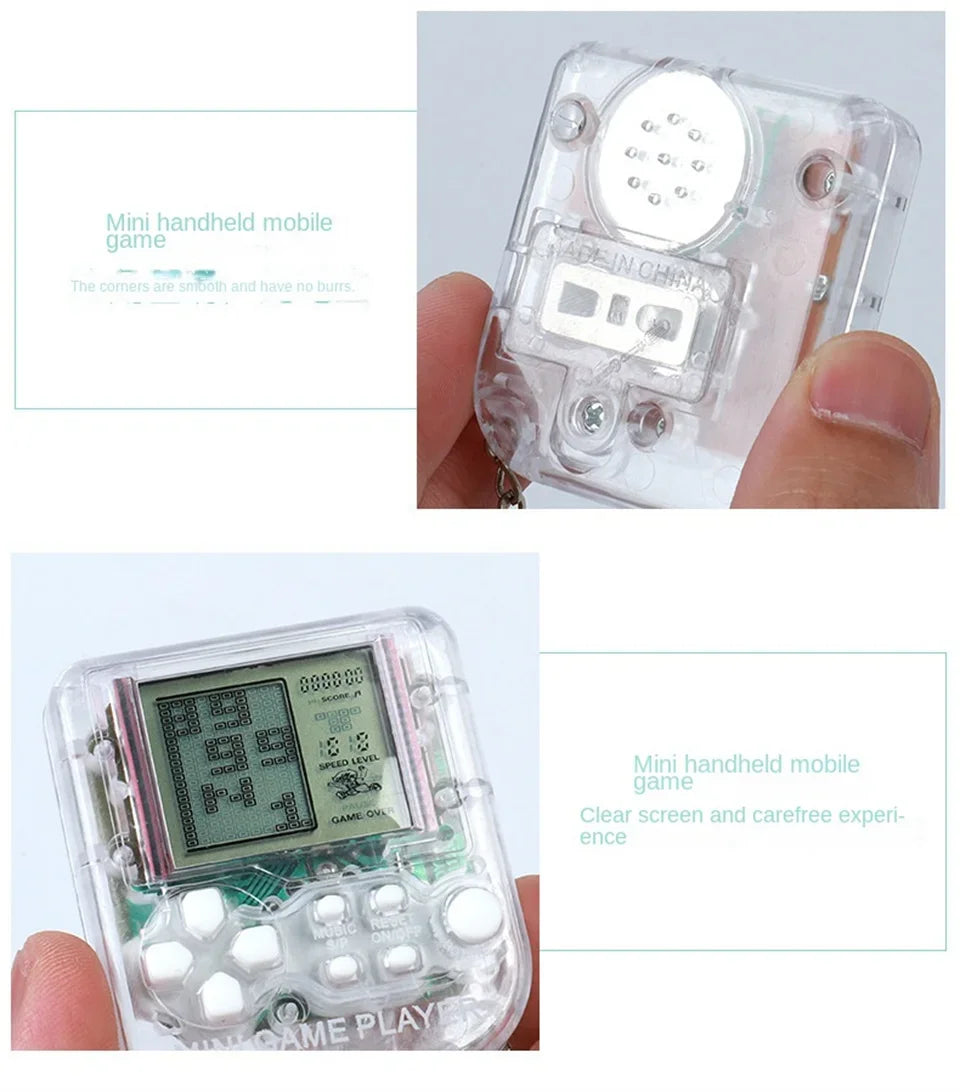 Retro Mini Handheld Game Players Classic Electronic Games Hand Held Console Game Child Puzzle Gaming Console Toys Gift-Serilas