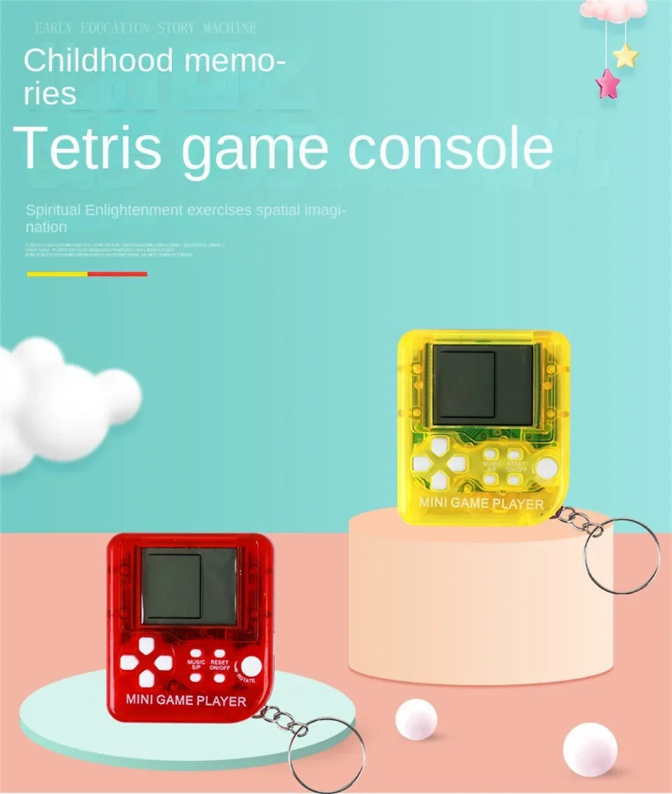 Retro Mini Handheld Game Players Classic Electronic Games Hand Held Console Game Child Puzzle Gaming Console Toys Gift-Serilas