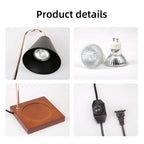 Candle Warmer Lamp with Timer Dimming Melting Wax Table Lamp Home Bedroom Decor Nightlight Creative Aromatherapy Desk Light Gift-Serilas