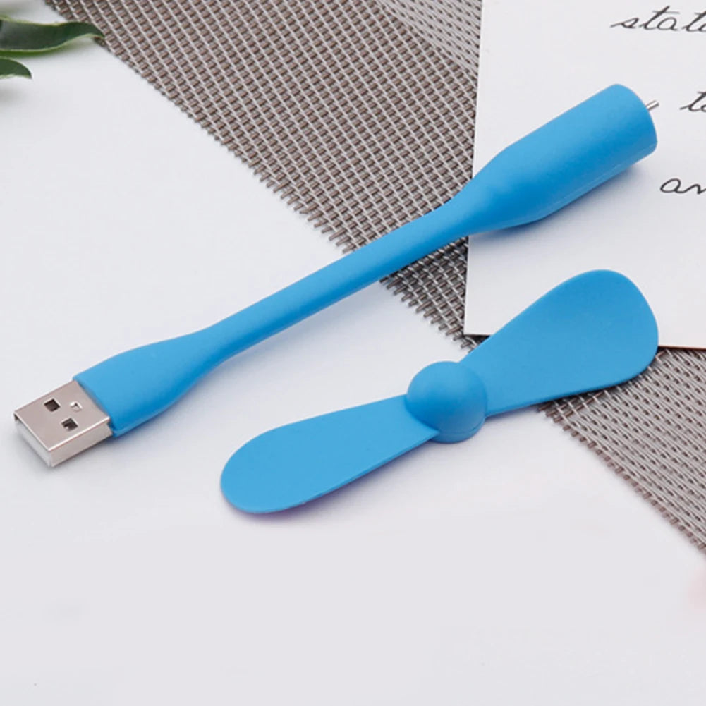 Flexible Portable Mini Fan for Power Bank Notebook Computer Summer Travel Cooling Cooler Mobile Phone USB Gadgets Fans-Serilas