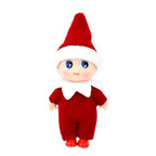 Christmas Baby Elf Dolls Mini Baby Pendants Merry Christmas Decor Gifts Festive Party Decoration Xmas Toys Gift For Kid Child-Serilas