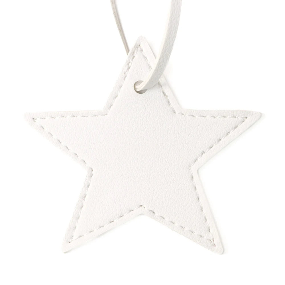 Personalized Letter Lucky Star Pendants For Bags Popular DIY Gift Custom Name Women Bag Charm Accessories Fashion Car Ornament-Serilas