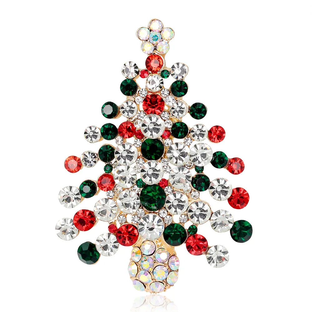 Fashionable Christmas Wreath Decoration Corsage ,31 Styles To Choose From Versatile Brooch, ,ideal Choice for Gifts-Serilas