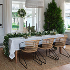 Christmas Garland Artificial Pine Garland For Outdoor Or Indoor Garden Green Fireplaces Holiday Party Decorations 1.8/1.9/2.7m-Serilas