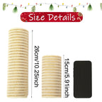 Christmas Tree Decorations Ribbon Mesh Ribbon for Wreath Bow Garland 2025 Christmas Decor Home Decor Gifts Navidad New Year 2026-Serilas