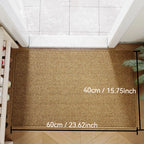 Outdoor Rugs Faux Jute Doormat Effortless Style Durability Every Entrance Floor Carpet Multi-Size 40x60cm/50x80cm/80x120cm-Serilas