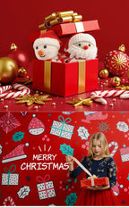 Christmas Positive Crochet Gifts Handmade Crochet Animals Dolls Christmas Gifts for women, Men, Mom, Dad, Teacher, Friend-Serilas