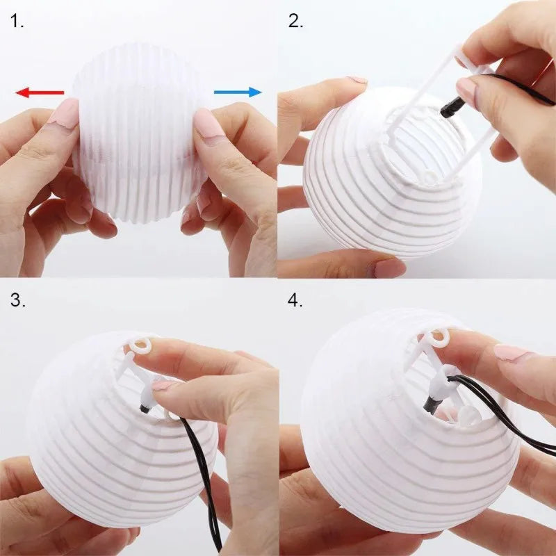 LED Solar Lantern String Lights Outdoor Garland Fairy Lights Solar Powered Garden Decorative Light for Christmas Wedding Party-Serilas