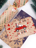 Christmas Gift Wrapping Paper Christmas Trees Handmade Paper Gift Wrapping Paper Flower Bouquet Packaging Paper-Serilas