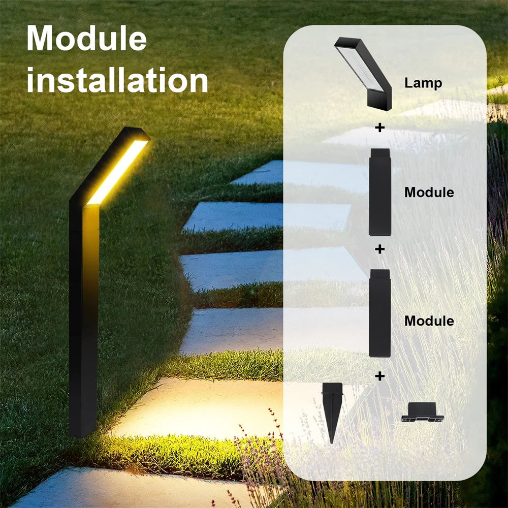 1/4 Pack Solar Pathway Lights Outdoor Solar Lights 