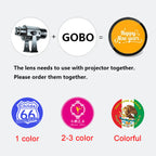 Custom Gobo Projector Light Custom Logo Lights Outdoor LED Rotating Customize Logo Spotlight for Commercial Shop Entrance Floor-Serilas