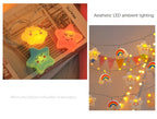 LED Lights String Star Garland Lamp USB/Battery Powered For Living Room Outdoor Garden Camping Wedding Christmas Party Decor-Serilas