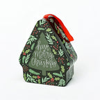 Christmas Tin Gift Box Cartoon Printed Tinplate Box Square Candy Storage Container for Xmas Holiday Packaging Supplies-Serilas