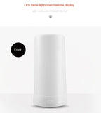 LED Flame Lamps for Room Simulated Flame Night Lights Lava Lamps Indoor Bar Ktv Wedding Decoration for Christmal New Year Gift-Serilas