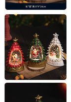 Christmas Scene Decoration Small Gifts Crafts Drifting Snow Crystal Ball Children's Toys Birthday Gift Decoration-Serilas
