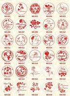 Ornament wreath Name Wedding Customized Wax Stamp Initial stamp,DIY Ancient Seal Retro Stamp,Personalized designVintage Wax Seal-Serilas