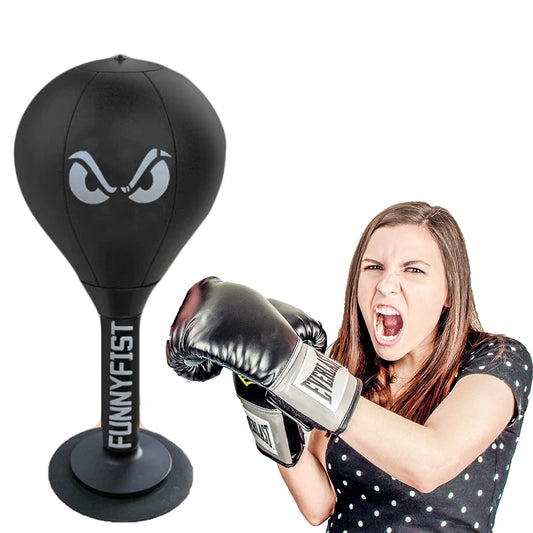 ReflexPunch™ Stress Relief Boxing Speed Bag Trainer