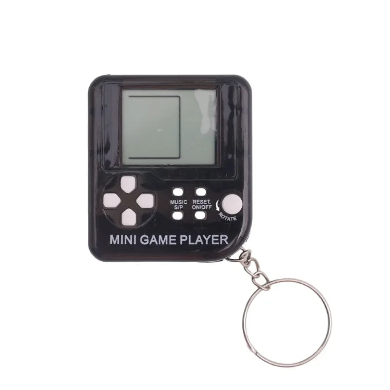 Portable Pocket Mini Classic Game Machine Keychain Children's Handheld Retro Nostalgic Game Console With Keyring Kids Toys Gift-Serilas