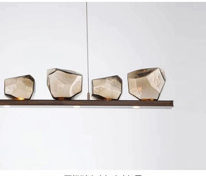 RockLume™ Modern Glass Pendant Chandelier