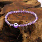 Multicolor Crystal Beaded Elastic Bracelets for Women Boho Jewelry Evil Eye Charm Bracelet Female Girl Gifts Wholesale-Serilas