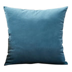 Velvet Cushion Cover Blue Home Decor Items Creative Decorative Pillows for Sofa Bed Living Room Personalized Gifts 40*40cm-Serilas