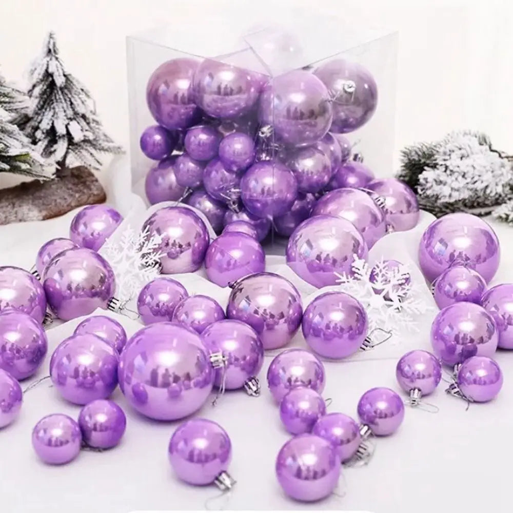 Christmas Balls Christmas Tree Ornaments Balls Xmas decorations Hanging Tree Pendants 2022 New Year Gift Noel-Serilas