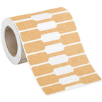 500pcs Paper Self Adhesive Ring Price Tags Stickers Blank Bracelet Price Labels Necklace Display Diy Jewelry Packaging Supplies-Serilas