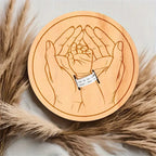 Newborn Engraved Keepsake Holder Photography Accessories  Personalized Name Baby Gift Memorial Day Gift ?-Serilas