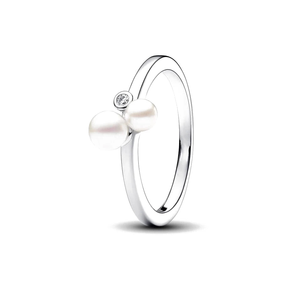 2025 New 925 Sterling Silver MINISO Stitch Bow Shaped Heart zircon Heart Ring Size 6 7 8 9 Rings Fashion Fine Jewelry For Women-Serilas