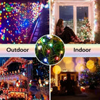 LED Solar Light String 8 Functions Outdoor Waterproof Lawn Starry Sky Christmas Garden Courtyard Decoration Atmosphere Lights-Serilas