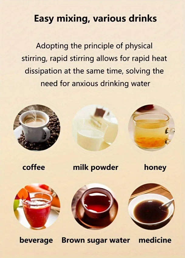 Automatic Stirring Cup Rechargeable Portable Coffee Electric Stirring Stainless Steel Mixer Rotating Magnetic Self Stirring Mugs-Serilas