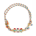 Lucky Eye Copper Enamel Turkish Evil Eye Charm Bracelet DIY Adjustable Rope Chain Bracelet for Women Men Girls Fashion Jewelry-Serilas