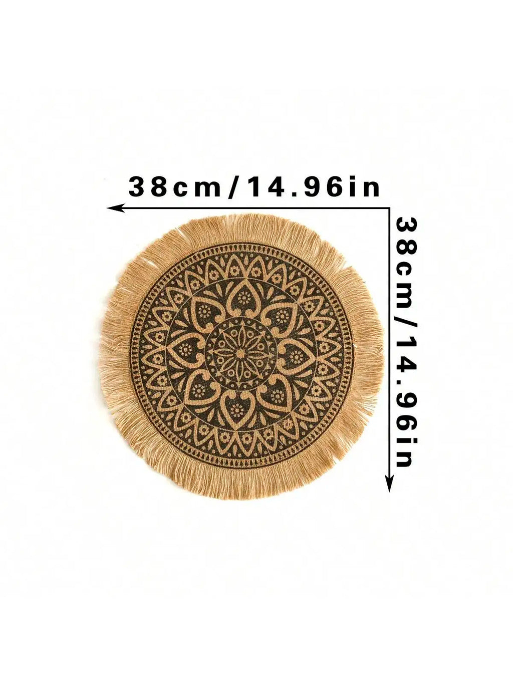 Hanging Woven Cloth Wall Basket Handmade Decorative Rustic Boho Wall Baskets Decor Home Farmhouse Wicker Round Seagrass Baskets-Serilas